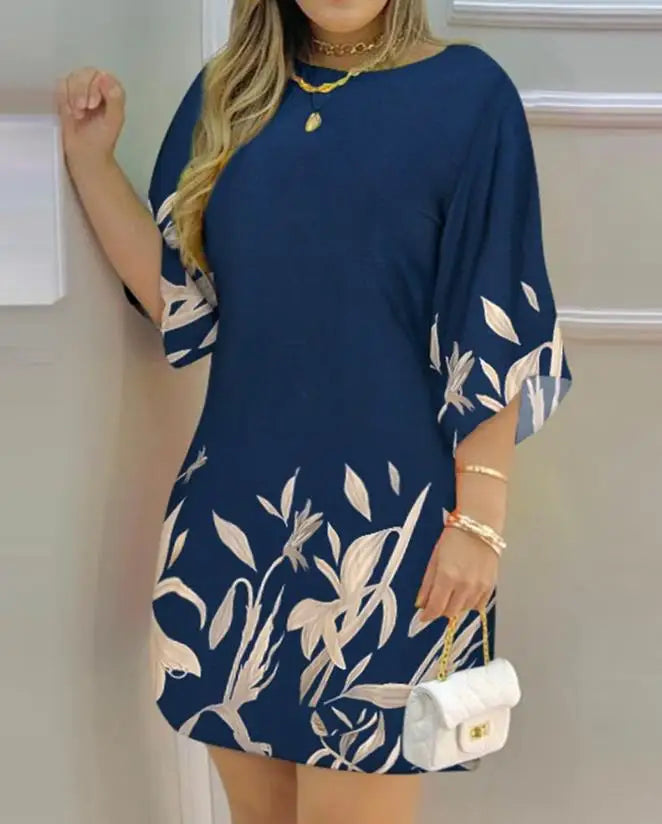 Vestido Casual Para Mulheres Elegantes Mega Confortável